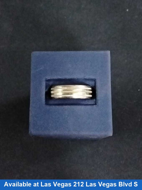 Ring - Wedding Band - Yellow Gold 10k (.417) 4.3 grams Size 9