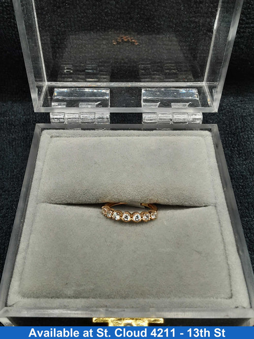 Rose Gold Woman's Ring