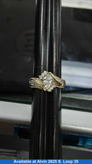 Women's Ring - Yellow Gold 14k (.585) 6.7 grams Size 8.5
