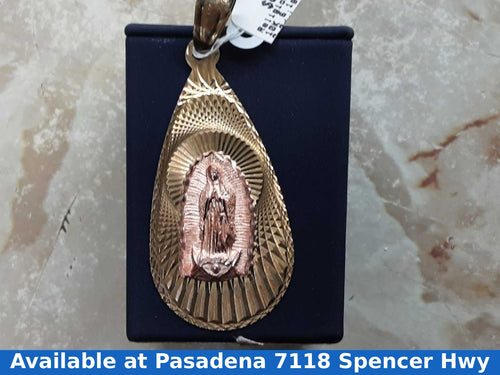 Religious Pendant - Yellow Gold 10k (.417) 6.1 grams