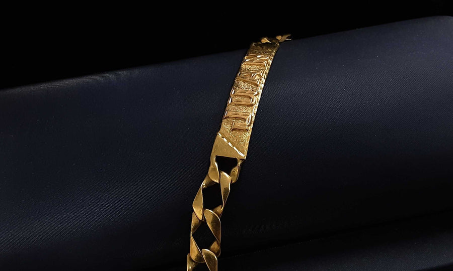 ID Bracelet - Yellow Gold 14k (.585) 23.6 grams 10 inch