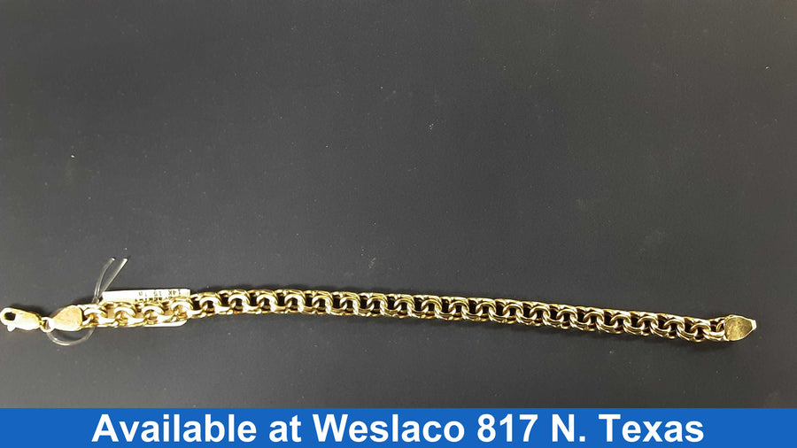Bracelet - Yellow Gold 14k (.585) 15.1 grams 8 inch