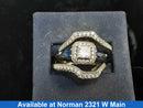 Ring - Engagement Set - White Gold 14k (.585) 11.4 grams Size 8.5