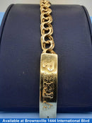 Yellow Gold 10k (.417) 30.7 grams 6 inch