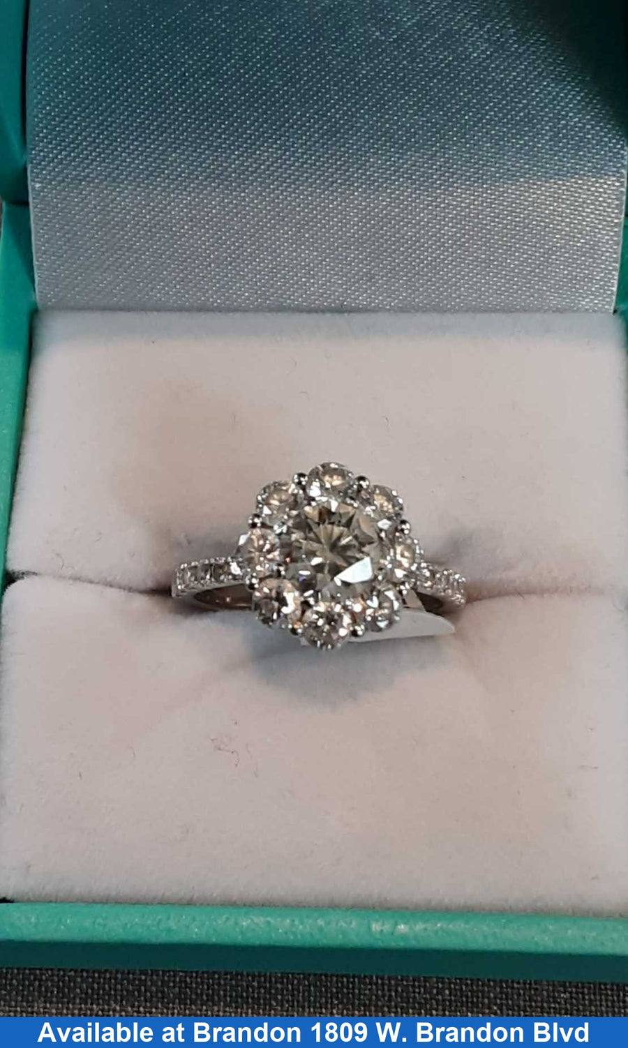 Women's Ring - White Gold 14k (.585) 2.7 grams Size 6