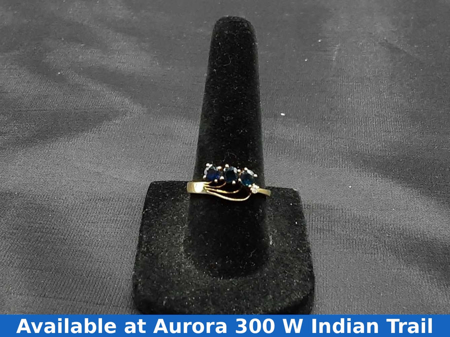 Women's Ring - Yellow Gold 18k (.750) 3 grams Size 6.5