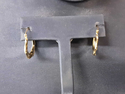 Shrimp Earrings - Yellow Gold 14k (.585) 0.7 grams