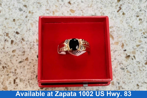 Men's Ring - Yellow Gold 10k (.417) 3.4 grams Size 7.5