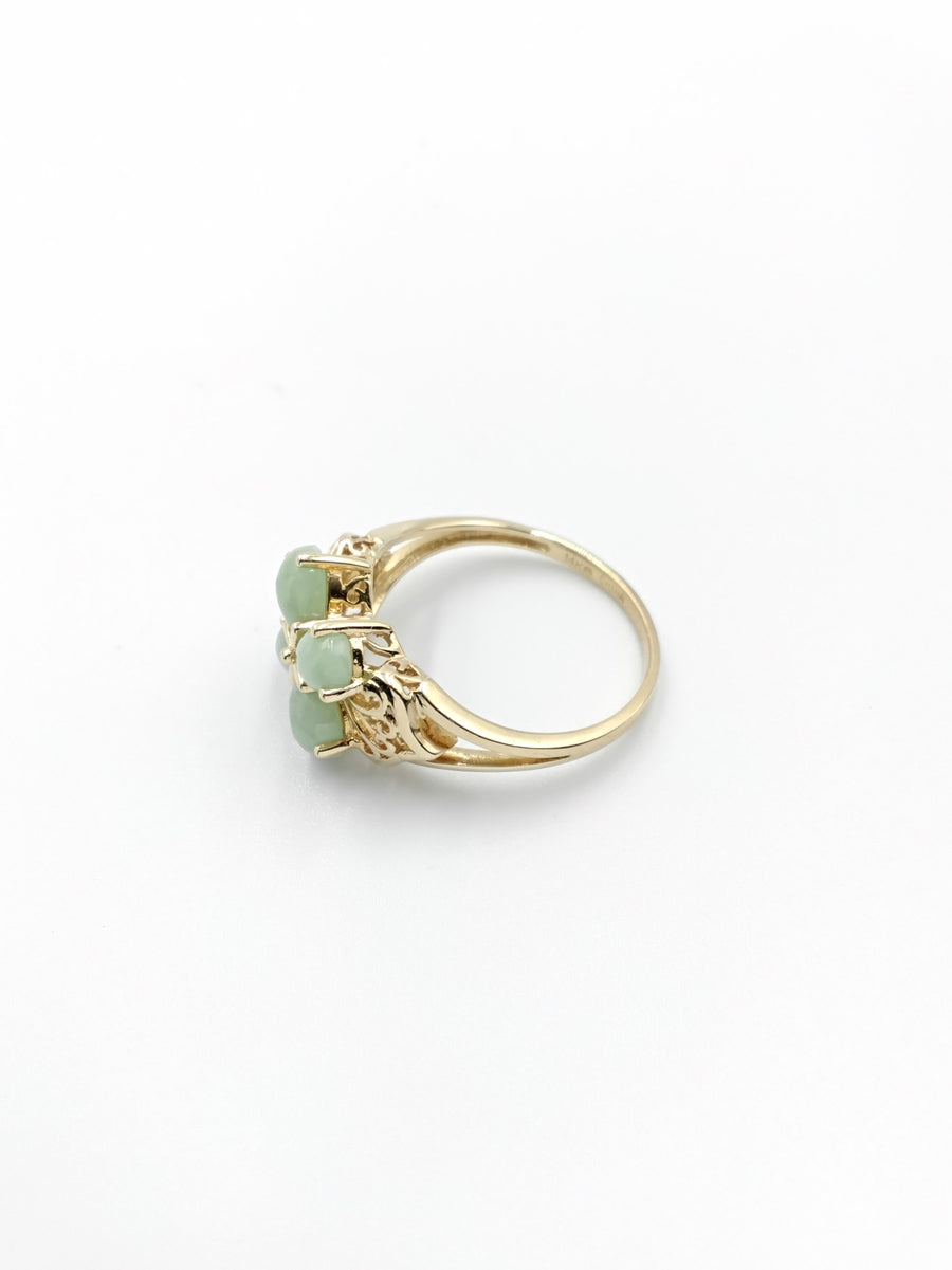 Women's Ring - Yellow Gold 14k (.585) 3.8 grams Size 9