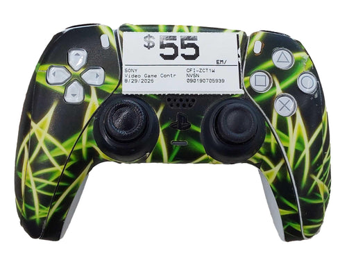 Sony Cfi-zct1w Green Gaming Controller