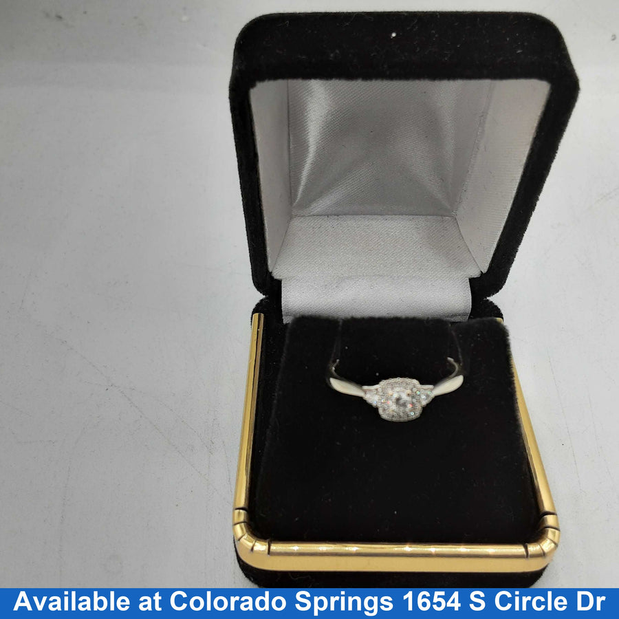 Women's Ring - White Gold 14k (.585) 1.8 grams Size 8