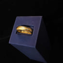 Ring - Wedding Band - Yellow Gold 14k (.585) 6.3 grams Size 8