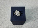 Women's Ring - White Gold 14k (.585) 4.3 grams Size 20