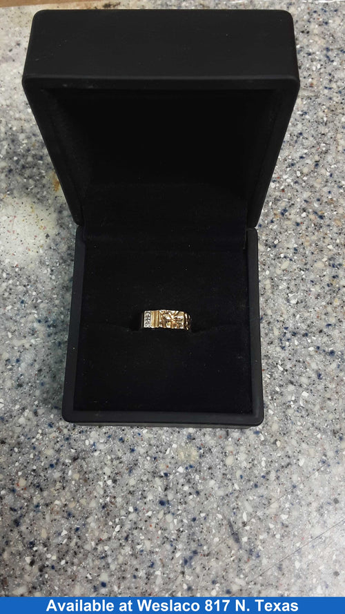 Women's Ring - Yellow Gold 10k (.417) 1.8 grams Size 4