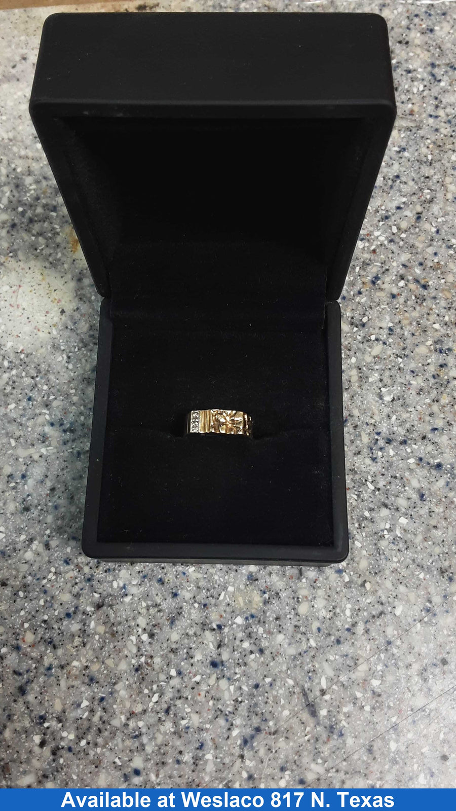 Women's Ring - Yellow Gold 10k (.417) 1.8 grams Size 4