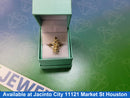 Women's Ring - Yellow Gold 14k (.585) 4.2 grams Size 20