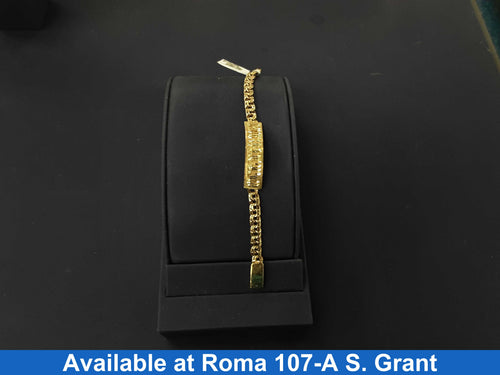 ID Bracelet - Yellow Gold 10k (.417) 10.8 grams 6 inch
