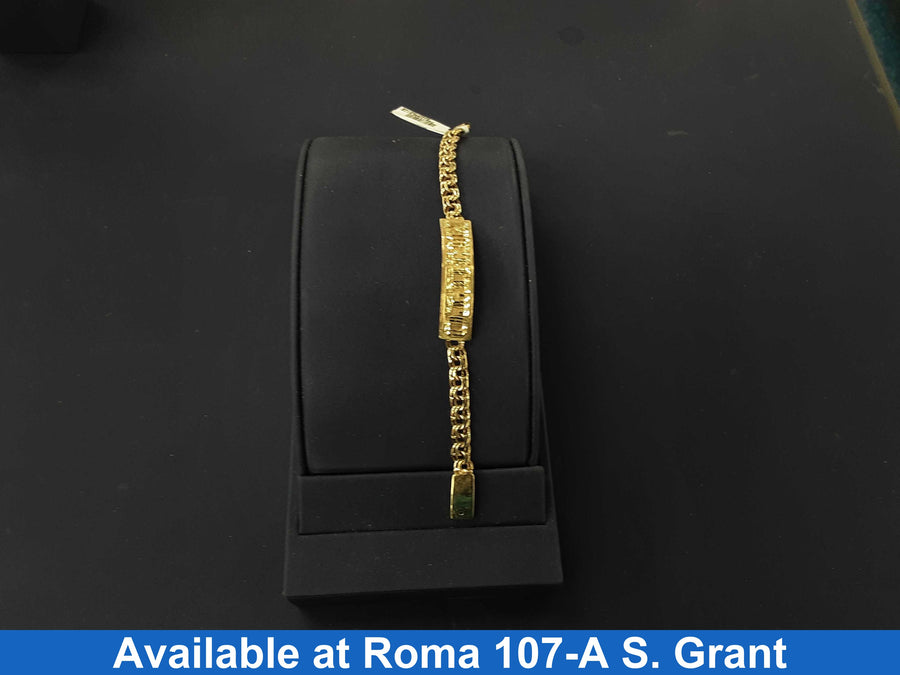 ID Bracelet - Yellow Gold 10k (.417) 10.8 grams 6 inch