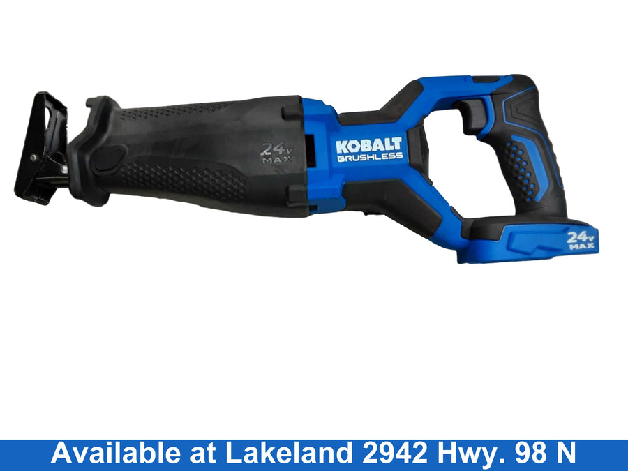 Kobalt Krs224b-03 Blue Cordless Reciprocating Saw