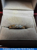 Ring - Wedding Band - Yellow Gold 10k (.417) 2.4 grams Size 6.5