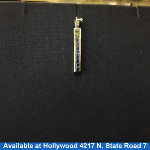Diamond Pendant - White Gold 10k (.417) 2.5 grams