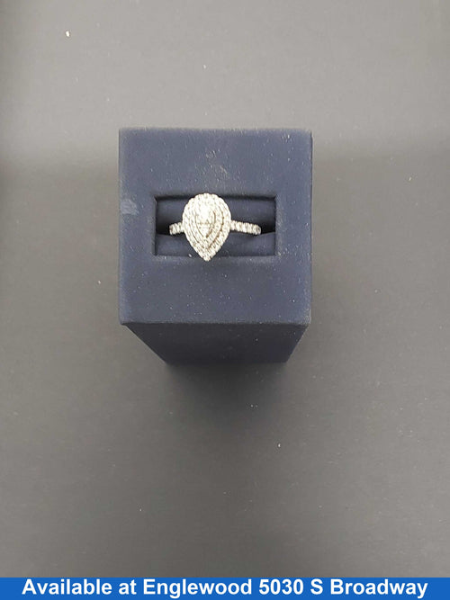 Women's Ring - White Gold 10k (.417) 2.3 grams Size 7