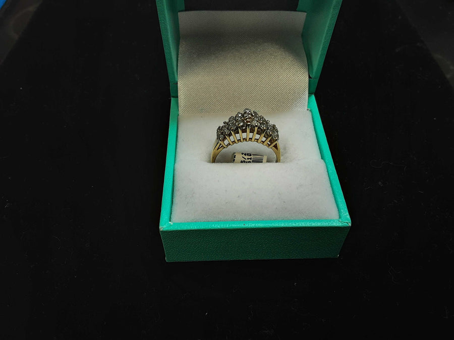 Women's Ring - Yellow Gold 10k (.417) 3 grams Size 7