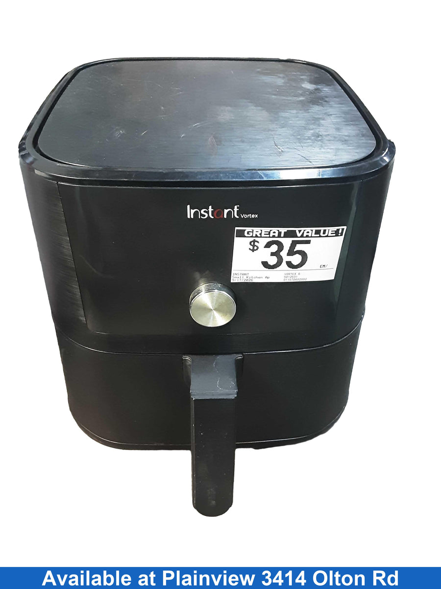 Instant Vortex 6 Black Small Kitchen Appliance