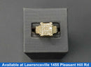 Ring - Engagement Set - White Gold 14k (.585) 6.2 grams Size 6