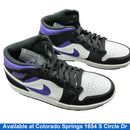 Jordan 1 Mid Dark Iris Purple