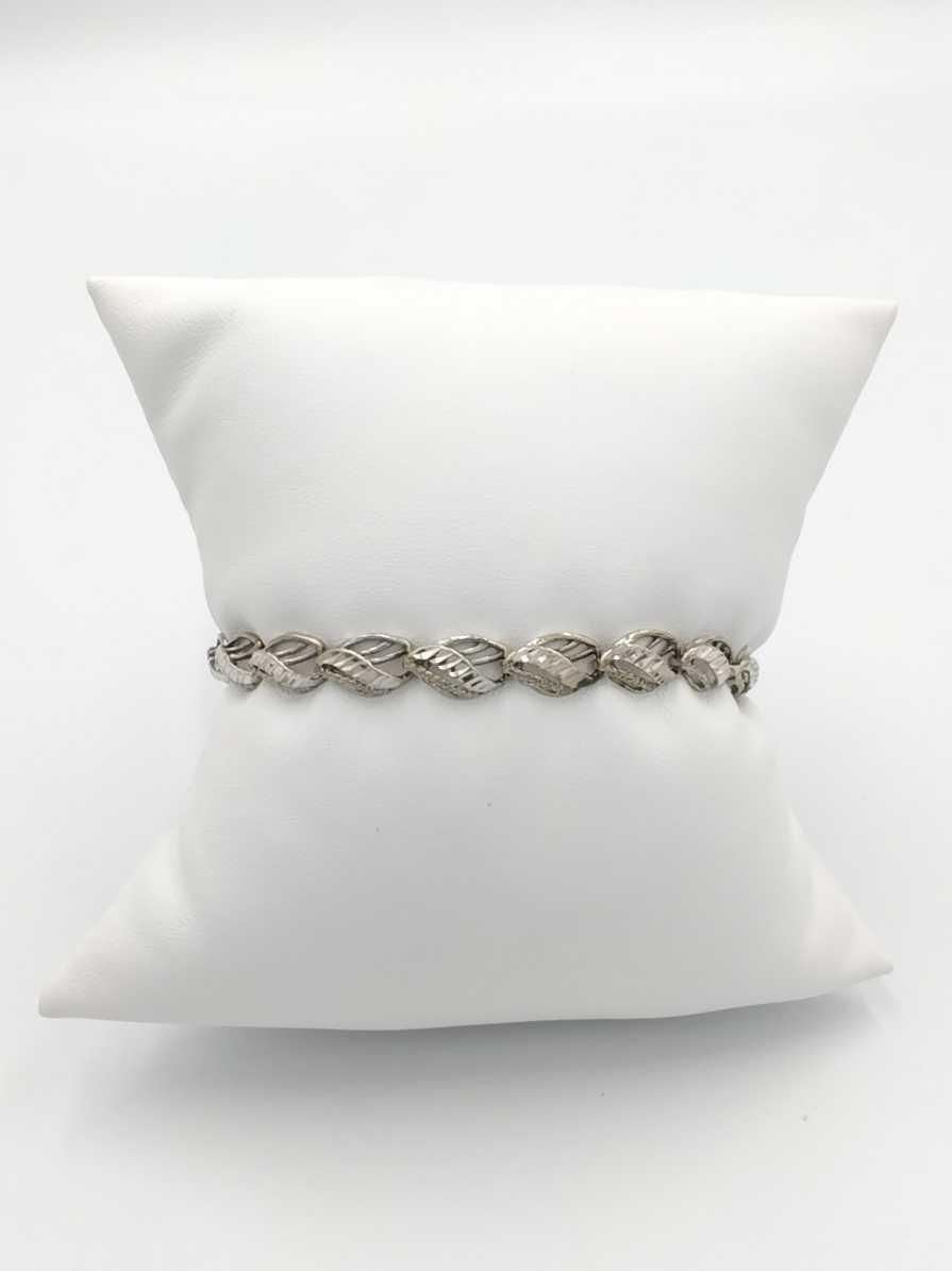 Link Bracelet - White Gold 10k (.417) 6.2 grams 6 inch