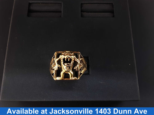 Men's Ring - Yellow Gold 10k (.417) 7.7 grams Size 11
