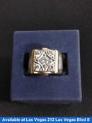 Men's Ring - Yellow Gold 10k (.417) 8.5 grams Size 7