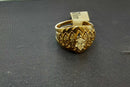 Women's Ring - Yellow Gold 14k (.585) 7.8 grams Size 8.5