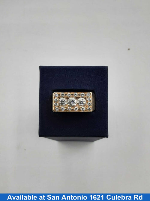 Men's Ring - Yellow Gold 14k (.585) 17.4 grams Size 8