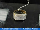 Men's Ring - Yellow Gold 10k (.417) 7.2 grams Size 10