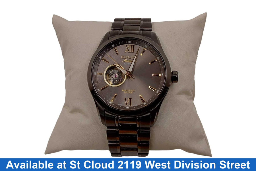 Omax 0aor008 Black Regular Watch