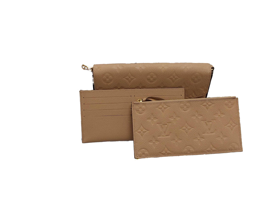 Louis Vuitton Sd0188 Beige / Tan Purse / Handbag