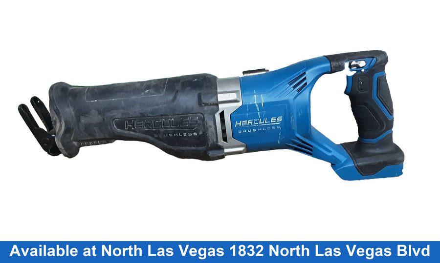 Hercules Hcb751b Blue Cordless Reciprocating Saw
