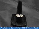 Ring - Engagement Set - White Gold 10k (.417) 4.8 grams Size 8