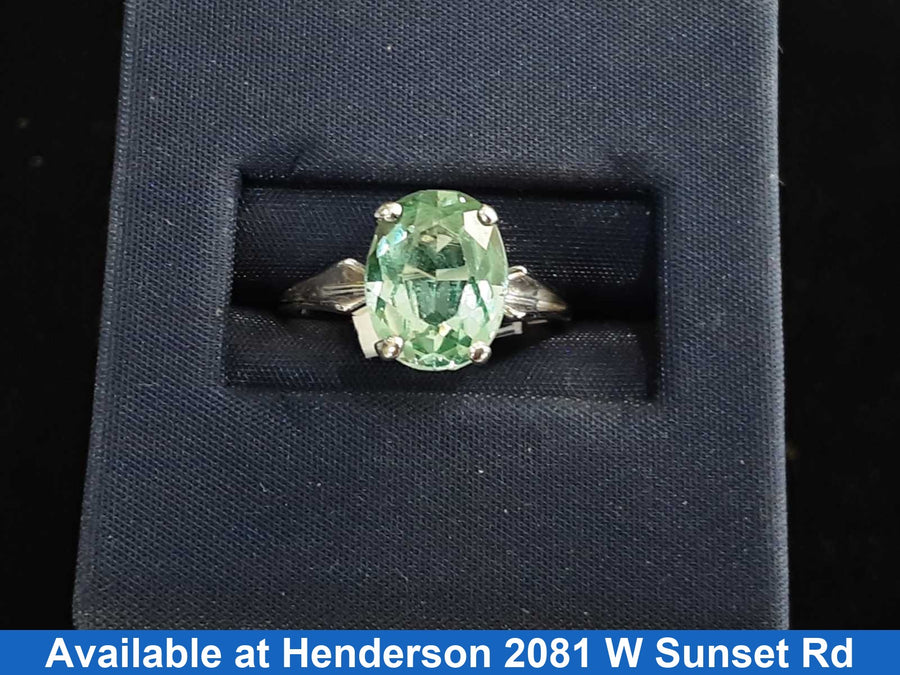 Women's Ring - White Gold 10k (.417) 2.2 grams Size 6