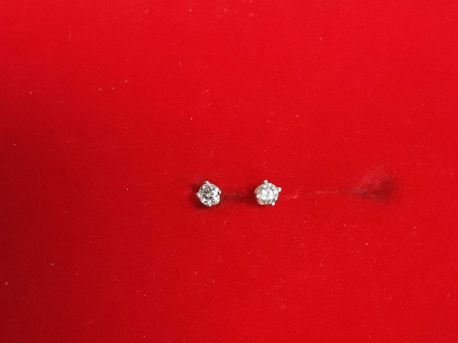 Double Stud Earring - Yellow Gold 10k (.417) 0.3 grams