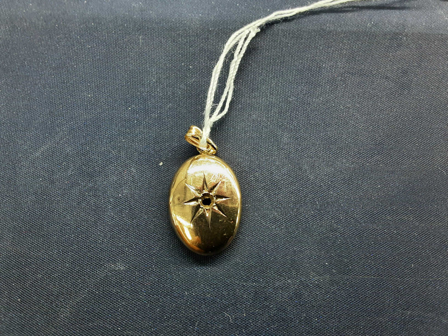 Coin Pendant - Rose Gold 10k (.417) 1 grams