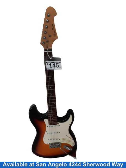 Spectrum Black Electric Classic Guitar