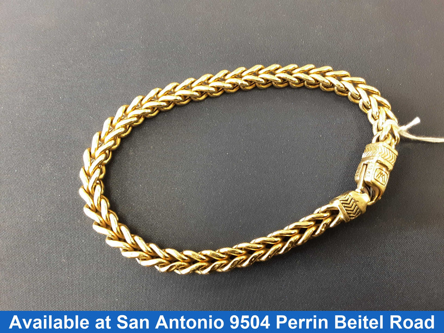 Bracelet - Yellow Gold 10k (.417) 16.7 grams 9 inch