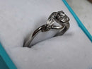 Women's Ring - White Gold 10k (.417) 2.1 grams Size 7.5