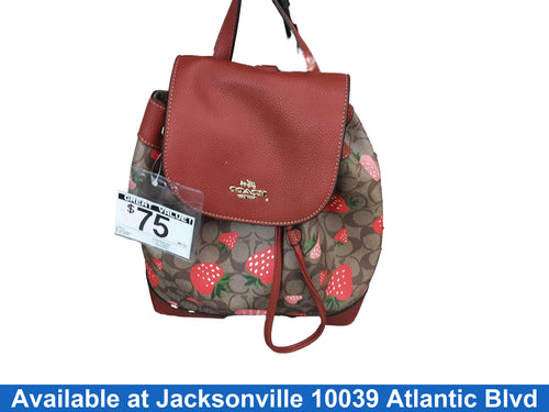 Coach Strawberrybag Beige / Tan Backpack / Briefcase / Bag