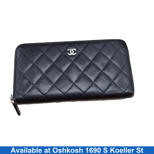 Chanel Black Wallet Black Wallet