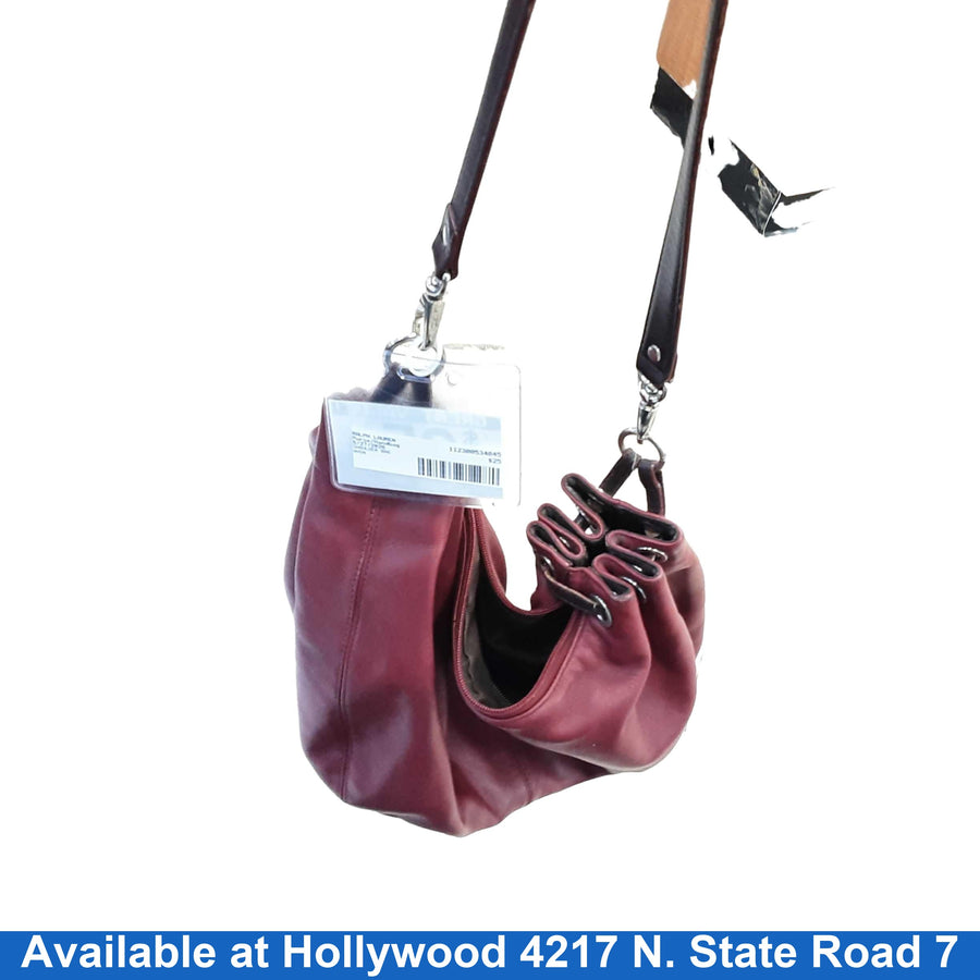 Ralph Lauren Shoulder Bag Red Purse / Handbag