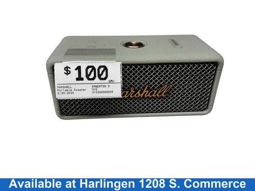 Marshall Emberton 3 Green Portable Speaker